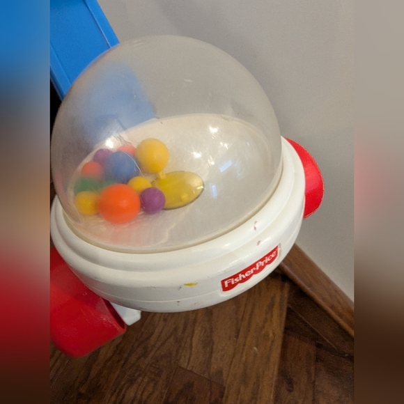 Fisher Price Blue Push Popper Toy - Picture 6 of 8